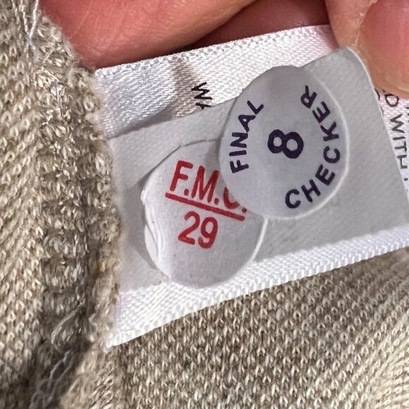 PureJill Straight Leg Pull-On Pants Light Tweed Size M Career Comfort - Picture 8 of 9